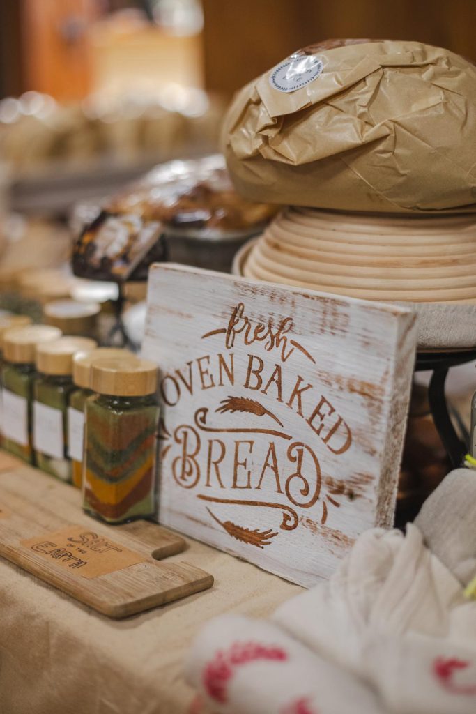 Homemade sourdough bread from Picassoloaf at Madeira Market